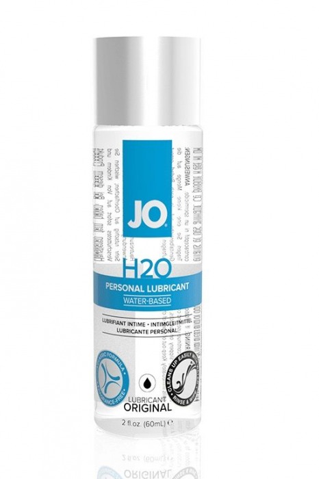 Нейтральный лубрикант на водной основе JO Personal Lubricant H2O - 60 мл. - System JO - купить с доставкой в Подольске