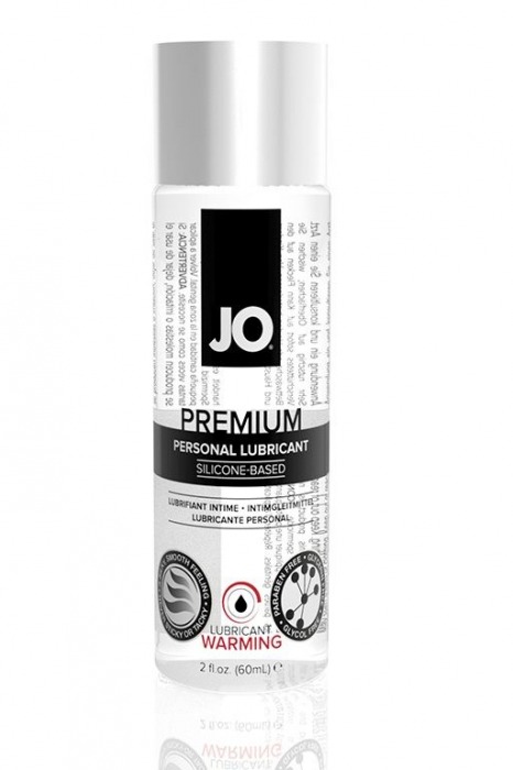 Возбуждающий лубрикант на силиконовой основе JO Personal Premium Lubricant  Warming - 60 мл. - System JO - купить с доставкой в Подольске