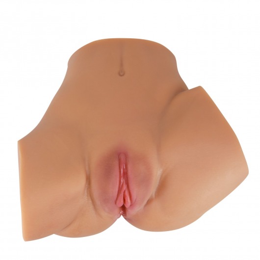 Карамельный мастурбатор-полуторс Emilia с вибрацией - Baile - в Подольске купить с доставкой