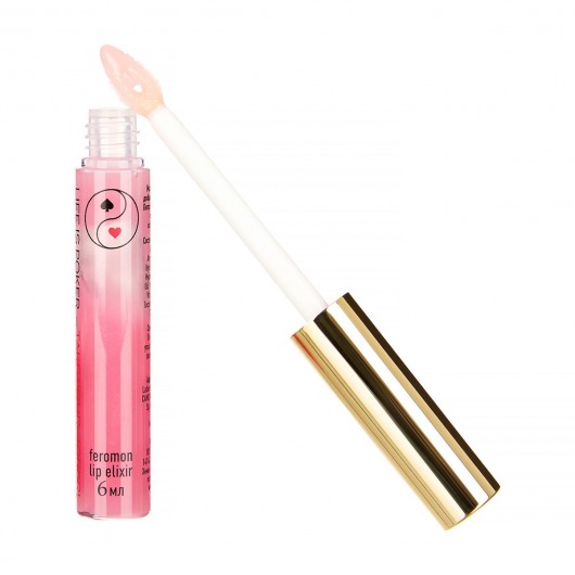 Розовый эликсир для губ с феромонами Joker - 6 мл. -  - Магазин феромонов в Подольске