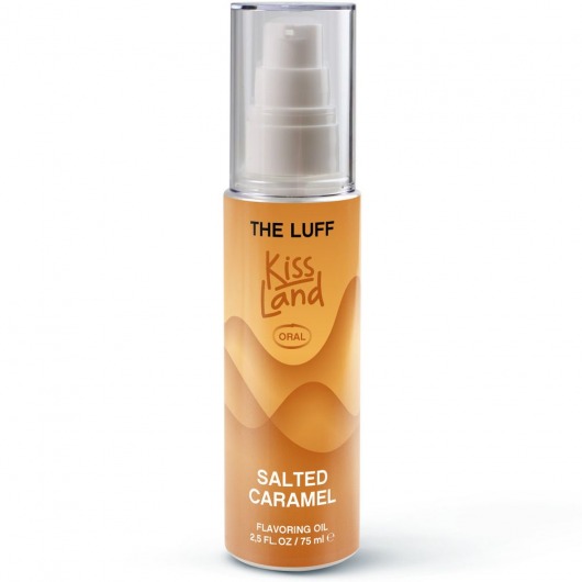 Съедобное массажное масло Kiss Land Salted Caramel - 75 мл. - THE LUFF - купить с доставкой в Подольске