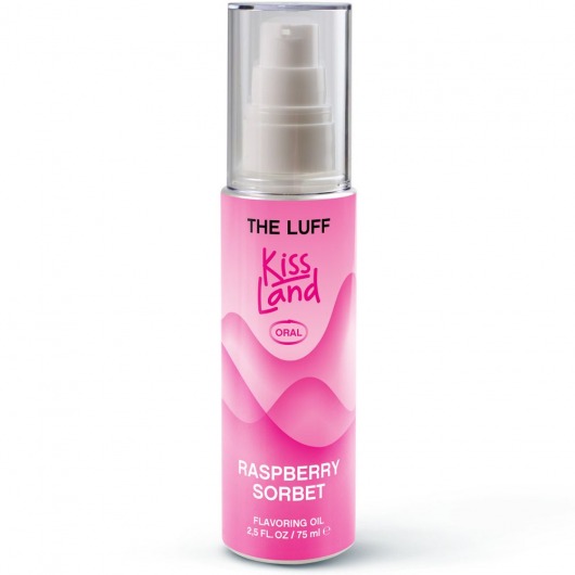 Съедобное массажное масло Kiss Land Raspberry Sorbet - 75 мл. - THE LUFF - купить с доставкой в Подольске