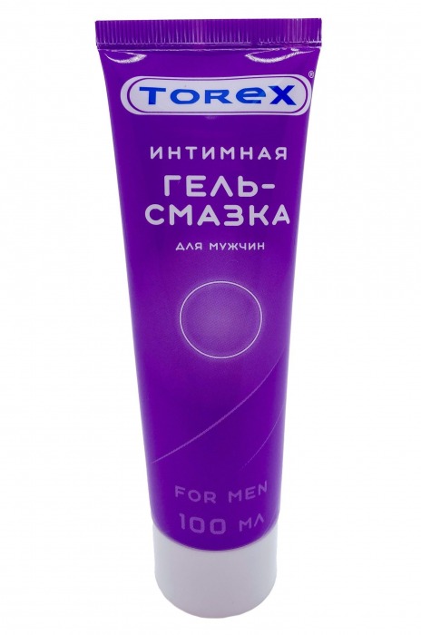 Гель-смазка на водной основе For Men - 100 мл. - Torex - купить с доставкой в Подольске