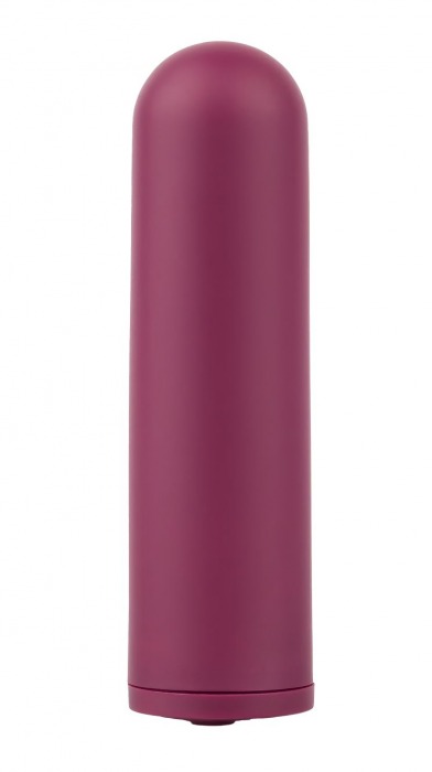 Сливовая вибропуля Java - 7,8 см. - Lola Games