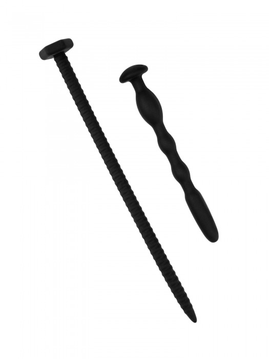 Набор из 2 черных уретральных массажеров Bolt - Lola Games - купить с доставкой в Подольске