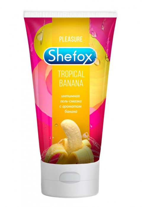 Интимная гель-смазка Shefox «Тропический банан» - 50 мл. - Shefox - купить с доставкой в Подольске