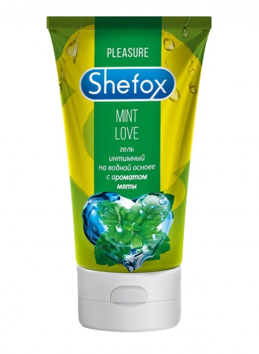 Интимная гель-смазка Shefox «Мятная любовь» - 50 мл. - Shefox - купить с доставкой в Подольске