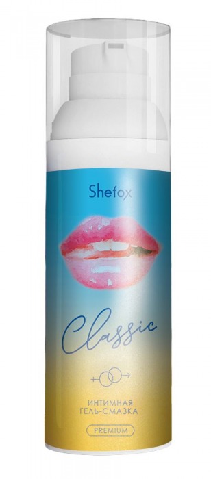 Интимная гель-смазка Shefox Premium «Классическая» - 50 мл. - Shefox - купить с доставкой в Подольске
