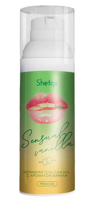 Интимная гель-смазка Shefox Premium «Чувственная ваниль» - 50 мл. - Shefox - купить с доставкой в Подольске