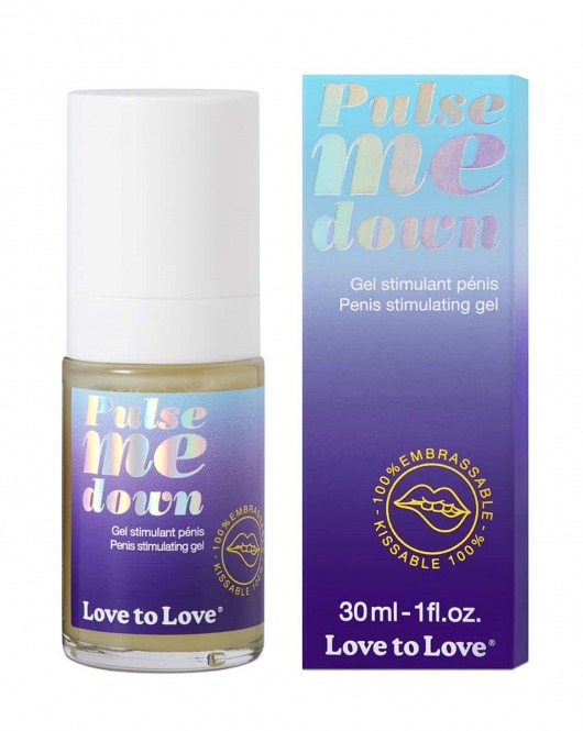 Стимулирующий гель для пениса Pulse Me Down - 30 мл. - Love to Love - купить с доставкой в Подольске