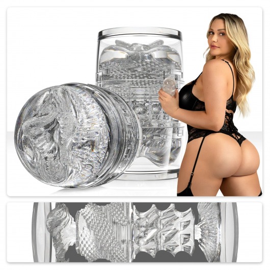 Прозрачный двусторонний мастурбатор Fleshlight Quickshot Mia Malkova - Fleshlight - в Подольске купить с доставкой