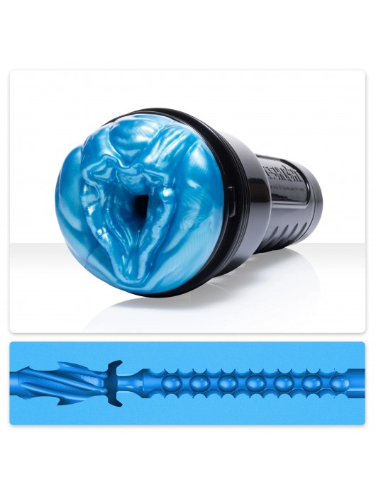 Мастурбатор-вагина Fleshlight Freaks Alien Blue Metallic - Fleshlight - в Подольске купить с доставкой