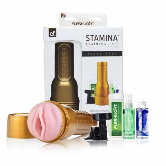 Набор для мастурбации Fleshlight Stamina Training Unit - Fleshlight - в Подольске купить с доставкой
