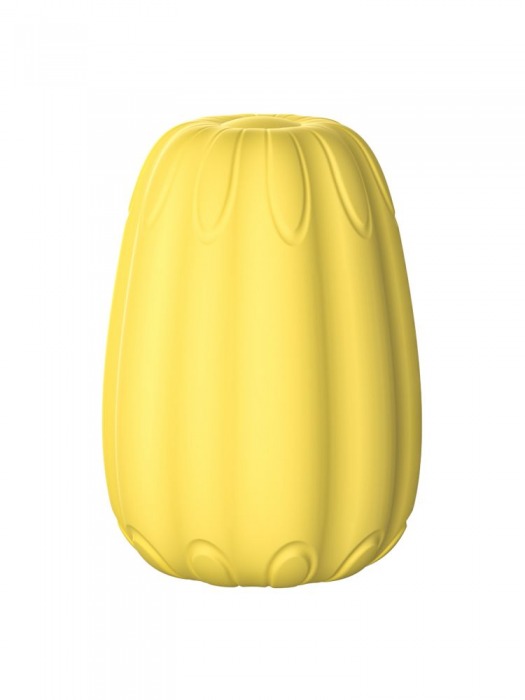 Желтый мастурбатор-яйцо Bisedze - LoveStore - в Подольске купить с доставкой