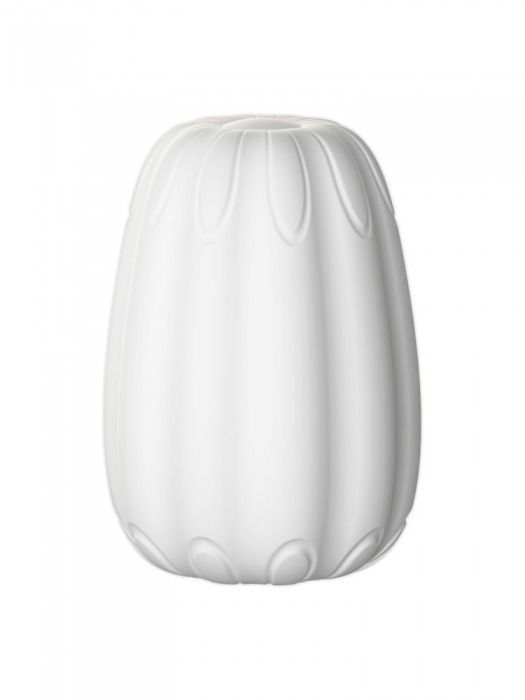 Белый мастурбатор-яйцо Bisedze - LoveStore - в Подольске купить с доставкой