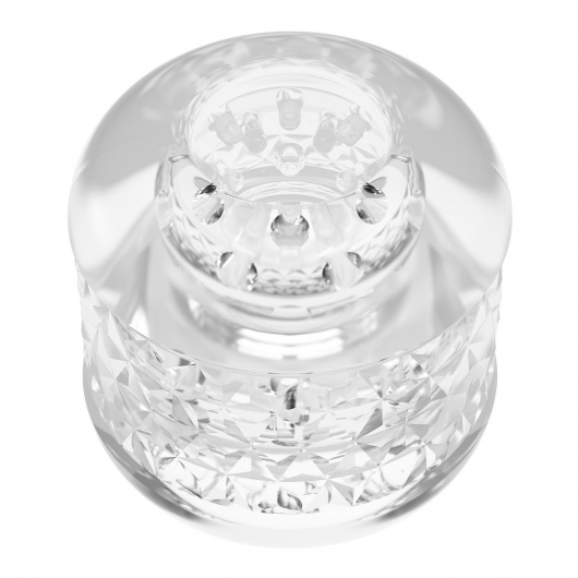 Прозрачный сквозной мастурбатор Crystle - Baile - в Подольске купить с доставкой