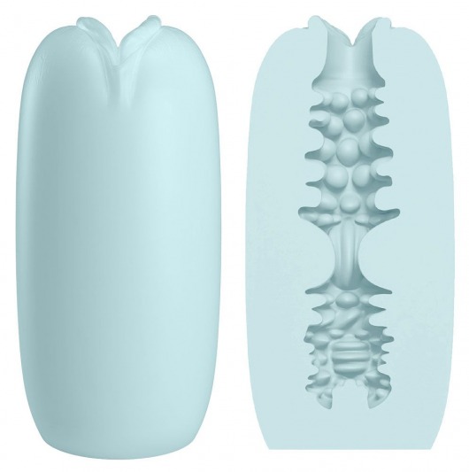 Голубой мастурбатор-вагина Olga - Baile - в Подольске купить с доставкой