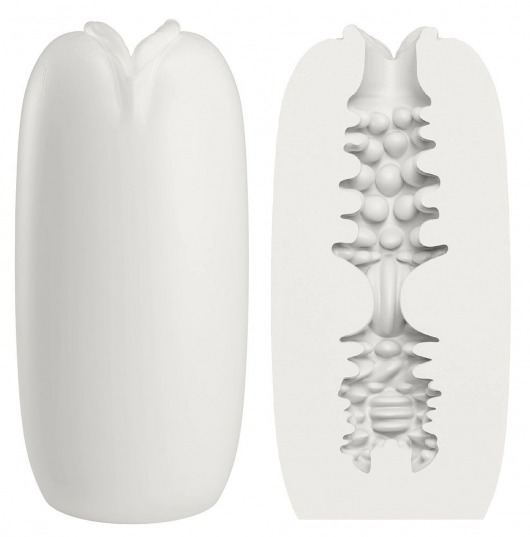 Белый мастурбатор-вагина Olga - Baile - в Подольске купить с доставкой