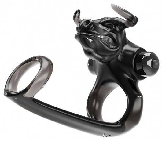 Дымчатая стимулирующая насадка на член Bull Warrior - Baile - в Подольске купить с доставкой