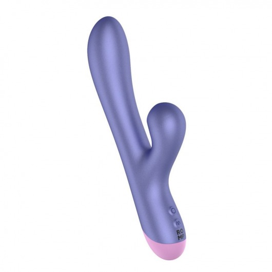 Сиреневый вибратор Romp Pulse с бесконтактной клиторальной стимуляцией - 22 см. - ROMP