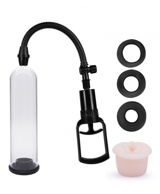 Вакуумная помпа со сменными насадками Rider - Lola Games - в Подольске купить с доставкой