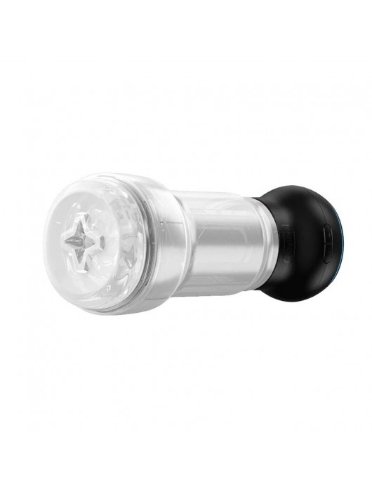 Набор PowerBlow   Feel Pocket Stroker Crystal: мастурбатор и интерактивная насадка - Kiiroo - в Подольске купить с доставкой