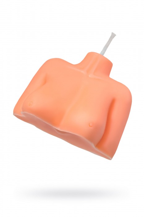 Оранжевая сувенирная свеча «Женский силуэт» - Pecado - купить с доставкой в Подольске