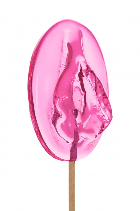 Леденец в форме вагины со вкусом айриш крим - 50 гр. - Sosuчki - купить с доставкой в Подольске