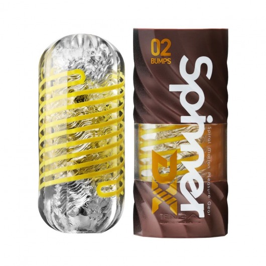 Мастурбатор Tenga Spinner DX 02 Bumps - Tenga - в Подольске купить с доставкой