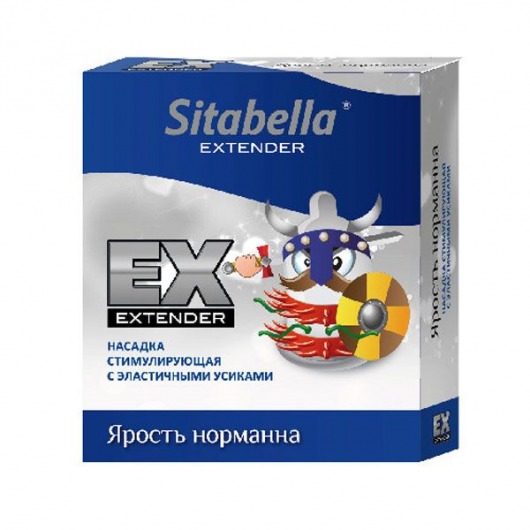 Стимулирующая насадка Sitabella Extender  Ярость норманна - Sitabella - купить с доставкой в Подольске