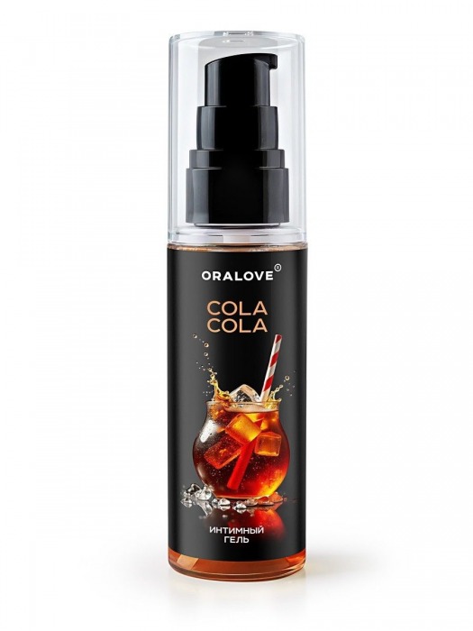 Съедобная смазка на водной основе с ароматом колы - 60 гр. - Биоритм - купить с доставкой в Подольске