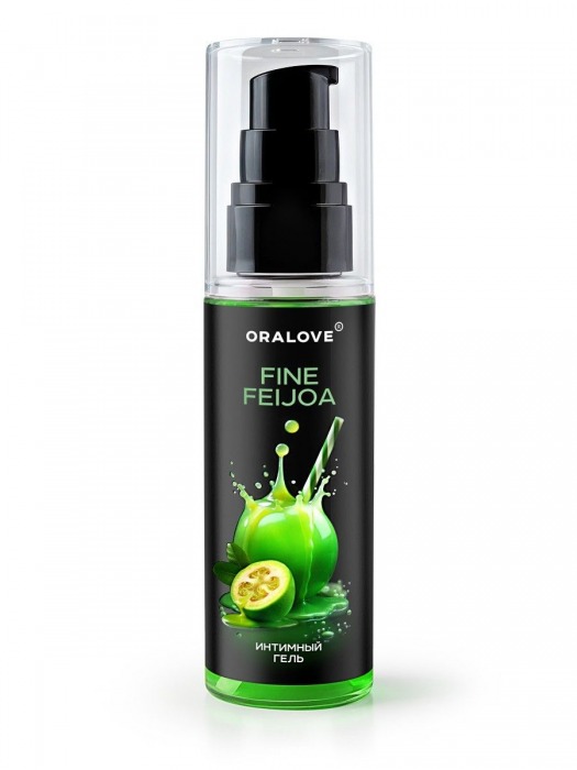 Съедобная смазка на водной основе с ароматом фейхоа - 60 гр. - Биоритм - купить с доставкой в Подольске