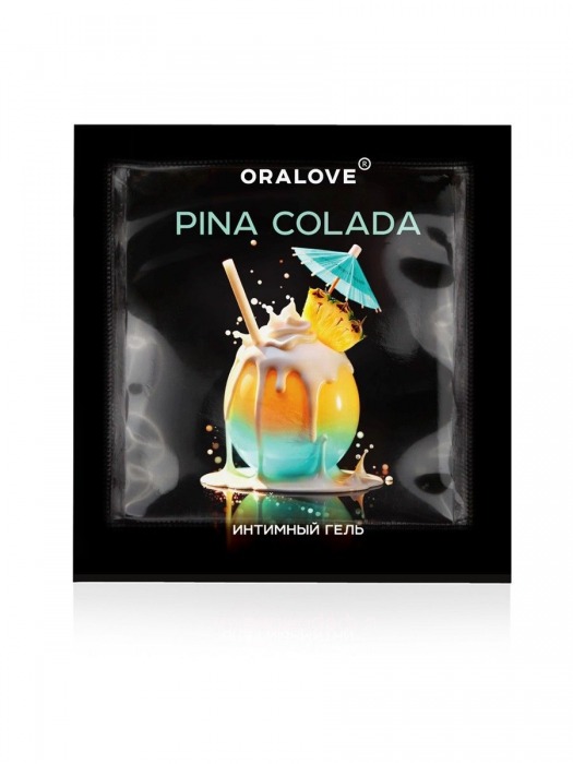 Саше съедобной оральной смазки OraLove с ароматом пина колада - 3 гр. - Биоритм - купить с доставкой в Подольске