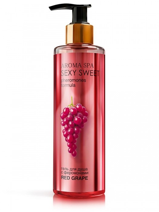 Гель для душа с феромонами и ароматом винограда Red Grape - 200 мл. -  - Магазин феромонов в Подольске