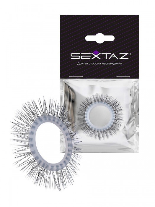 Круглое эрекционное кольцо с «ресничками» - Sextaz - в Подольске купить с доставкой