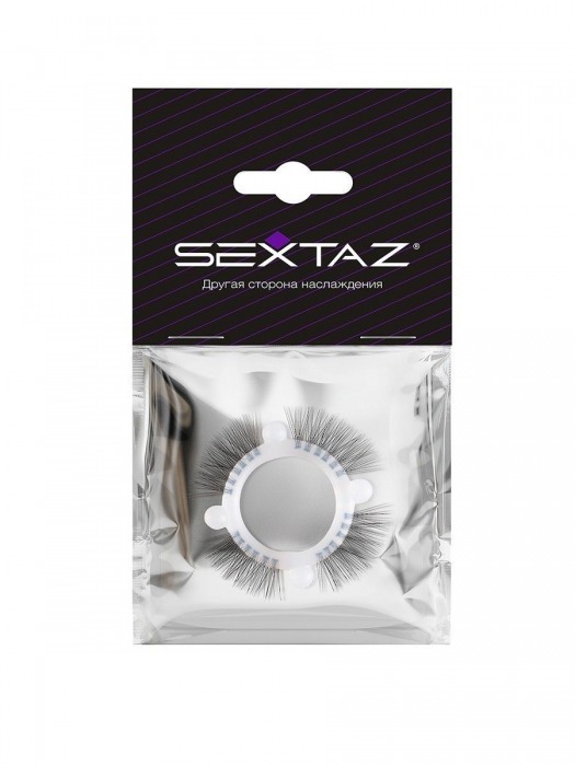 Эластичное кольцо с «ресничками» и 4 шариками - Sextaz - в Подольске купить с доставкой