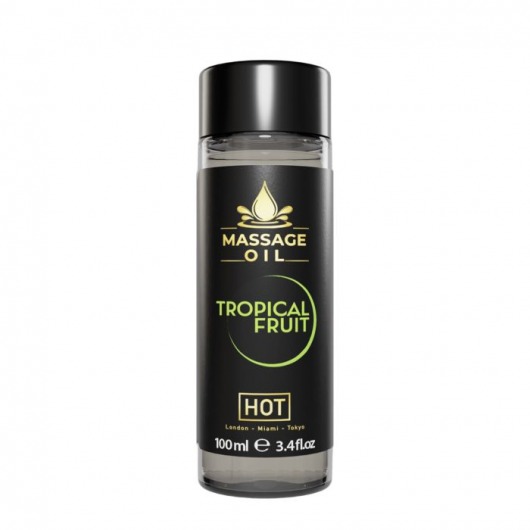 Массажное масло c ароматом тропических фруктов Massage Oil - 100 мл. - HOT - купить с доставкой в Подольске