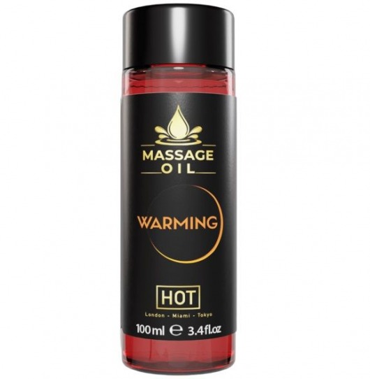 Массажное масло с согревающим эффектом Massage Oil Warming - 100 мл. - HOT - купить с доставкой в Подольске