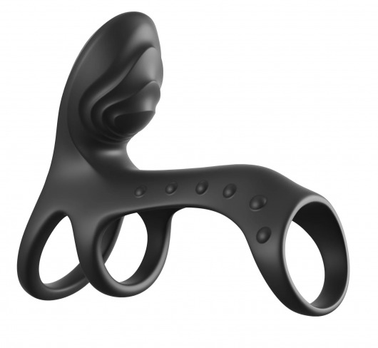 Черная насадка на пенис Ultimate Couples Cage Pro - Pipedream - в Подольске купить с доставкой