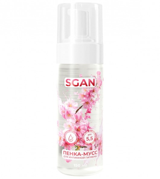Пенка-мусс для интимной гигиены SGAN с пребиотиками - 150 мл. - SGAN - купить с доставкой в Подольске