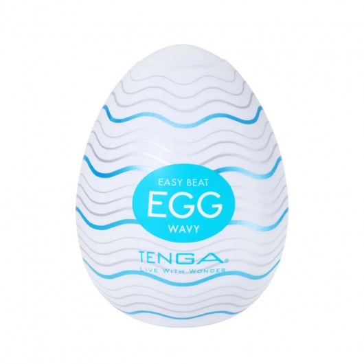 Мастурбатор-яйцо Tenga Egg Wavy - Tenga - в Подольске купить с доставкой