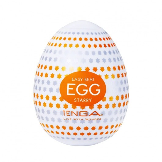 Мастурбатор-яйцо Tenga Egg Starry - Tenga - в Подольске купить с доставкой