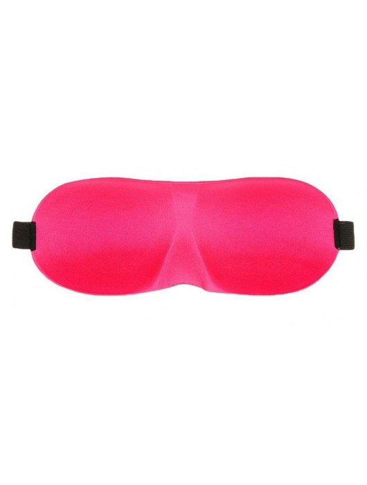 Розовая глухая маска на резинке - Sitabella - купить с доставкой в Подольске