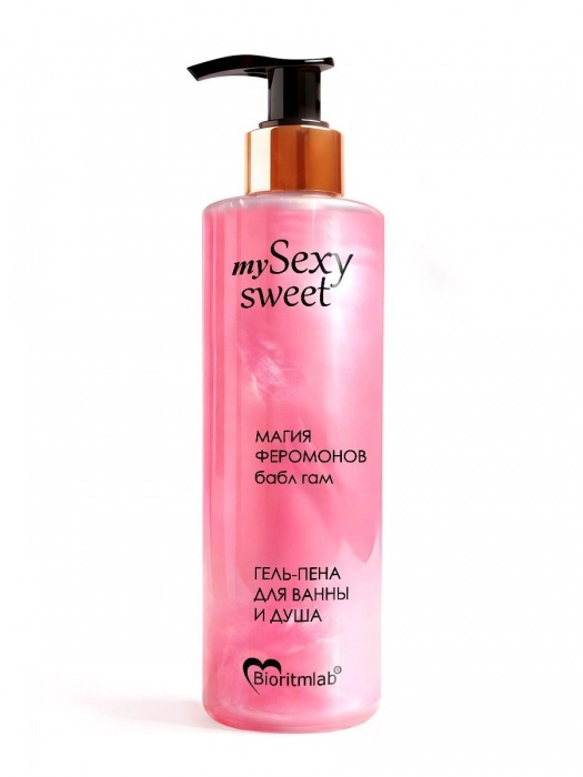 Гель-пена для ванны и душа Sexy Sweet с феромонами и ароматом бабл-гам - 200 мл. -  - Магазин феромонов в Подольске