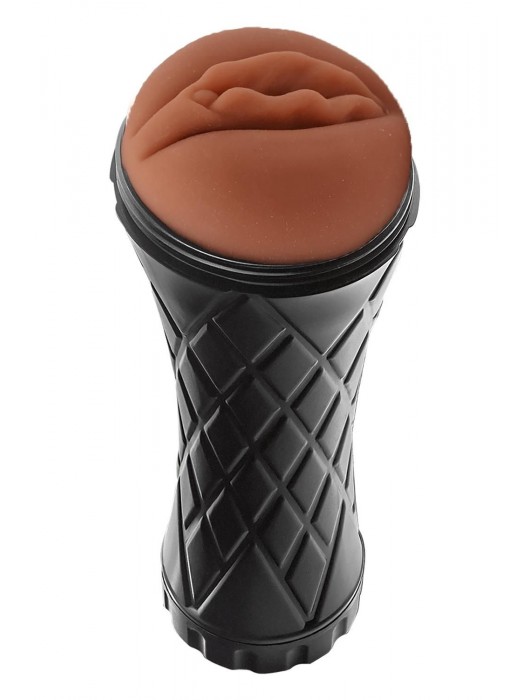 Коричневый мастурбатор-вагина Marly - Dream Toys - в Подольске купить с доставкой