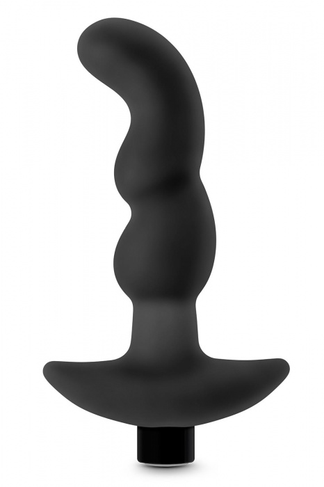 Черный вибромассажер простаты Prostate Massager 03 - 15,2 см. - Blush Novelties - в Подольске купить с доставкой