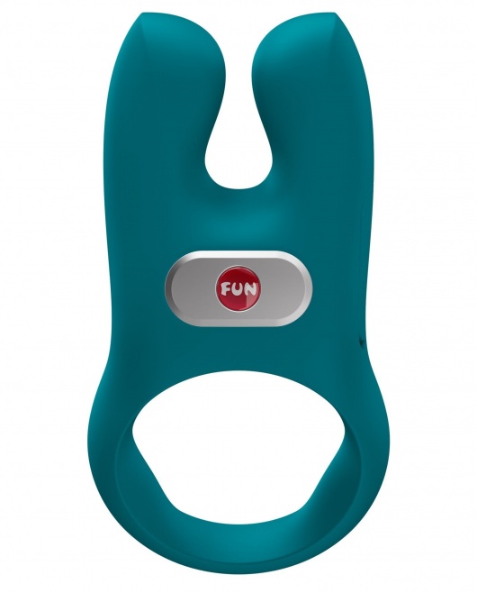 Зеленое эрекционное виброкольцо Nos - Fun Factory - в Подольске купить с доставкой