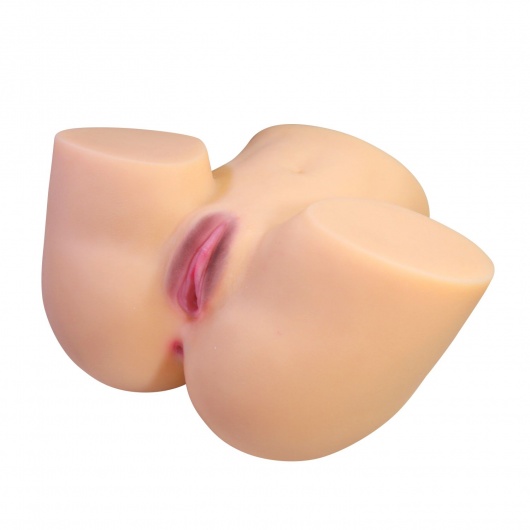 Телесный мастурбатор Liora с 2 любовными тоннелями - Baile - в Подольске купить с доставкой