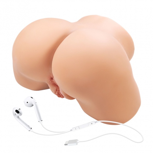 Телесный мастурбатор Olivia с 2 любовными отверстиями - Baile - в Подольске купить с доставкой