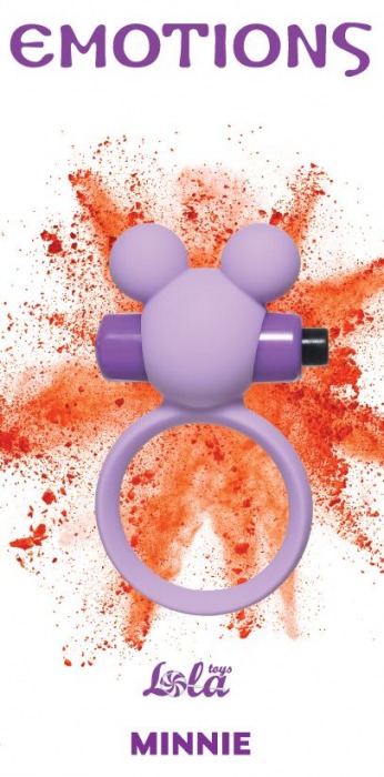 Сиреневое эрекционное виброколечко Emotions Minnie - Lola Games - в Подольске купить с доставкой